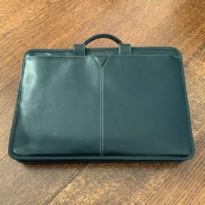 Johnston & Murphy Briefcase. Shoulder strap too